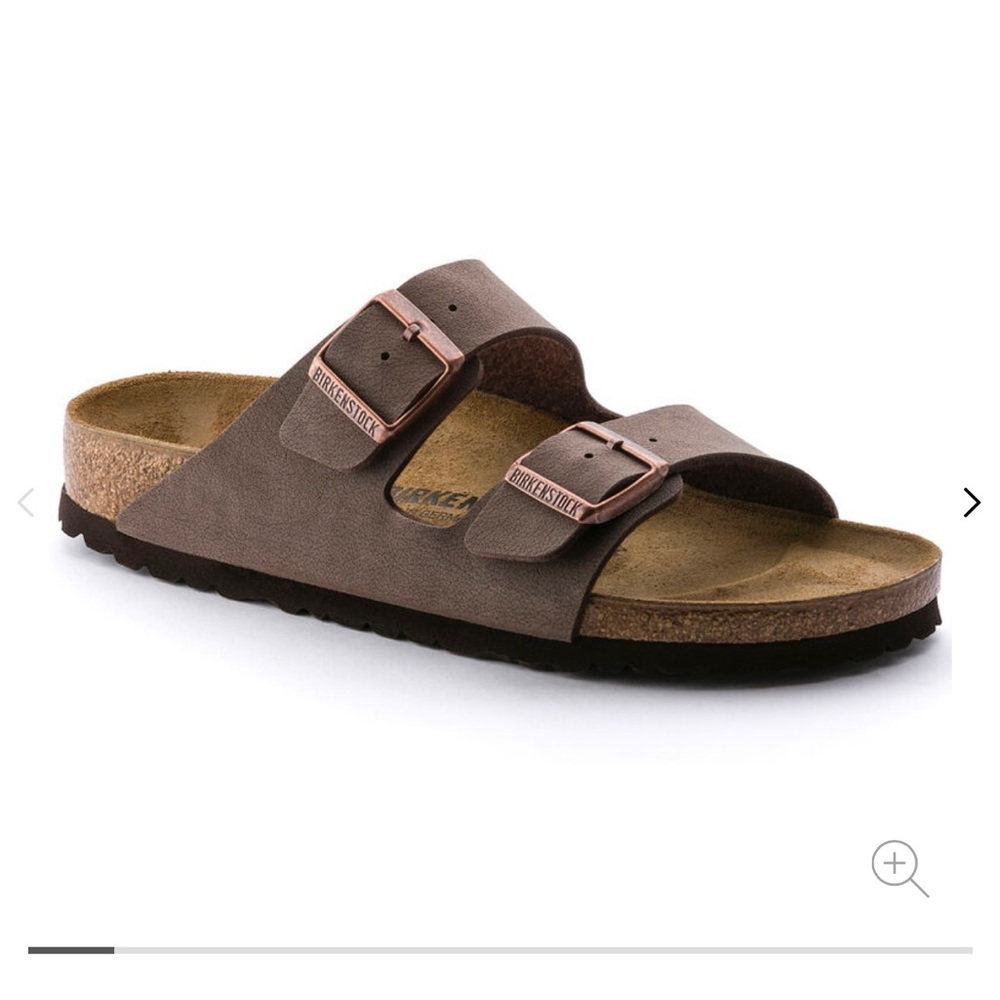Women’s Arizona Birkenstocks in the color Mocha